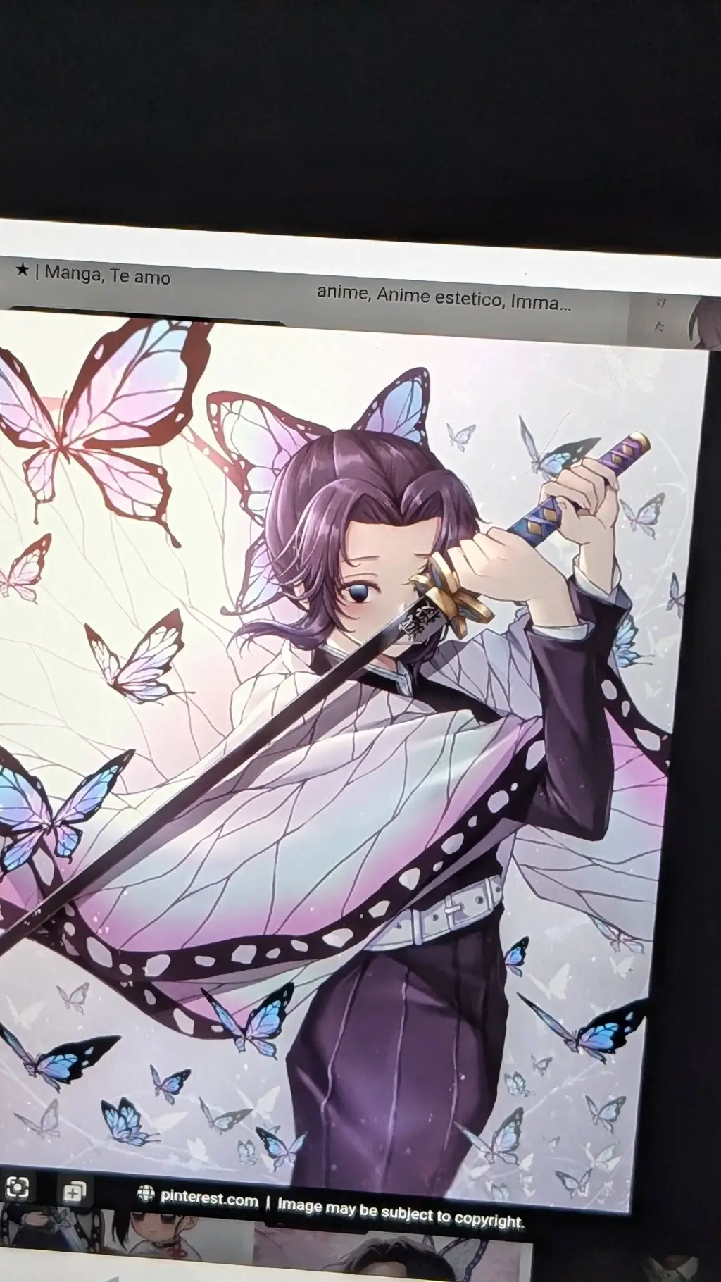 ai character: shinobu  background