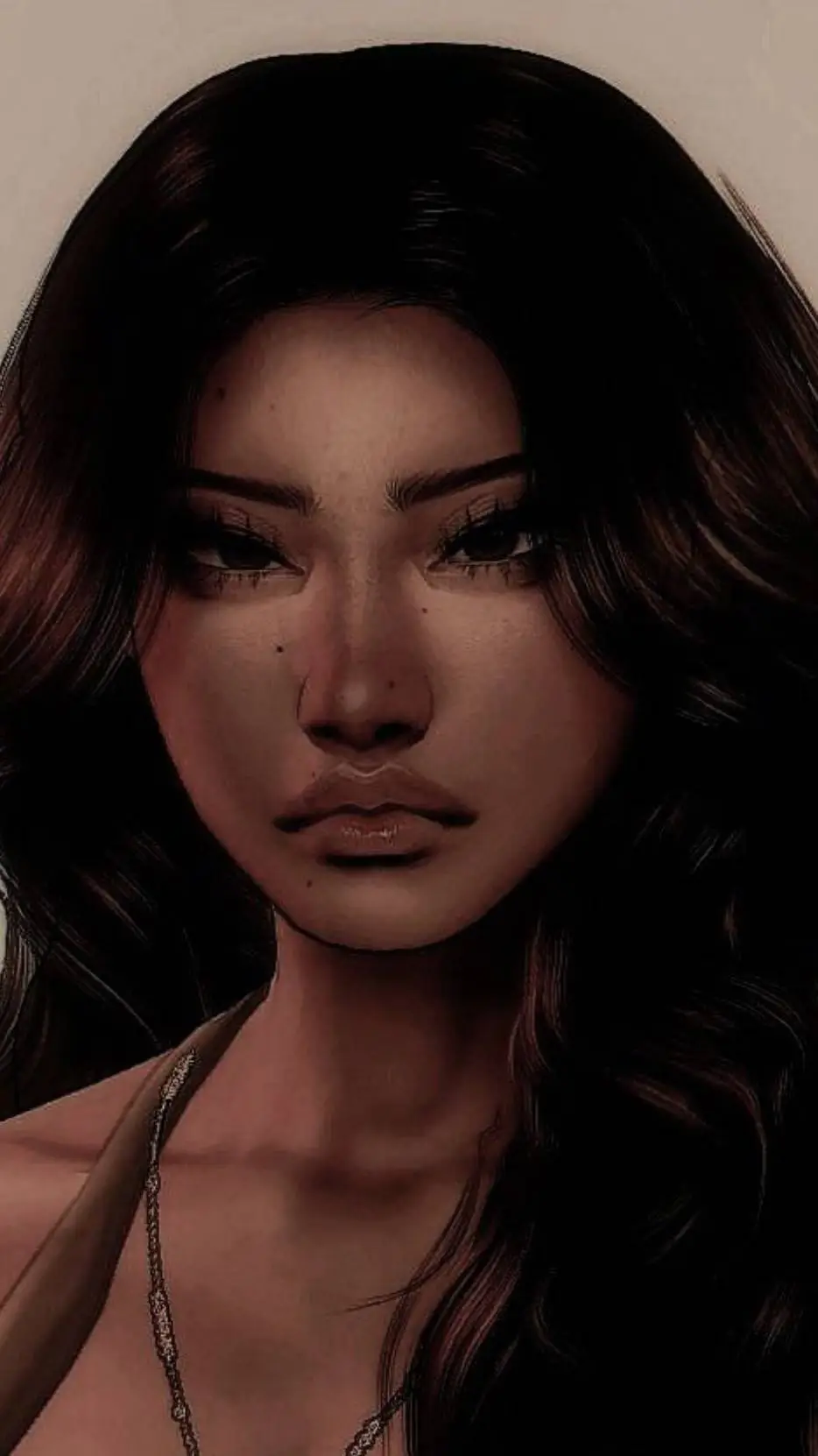 ai character: Cosette Johnson  background