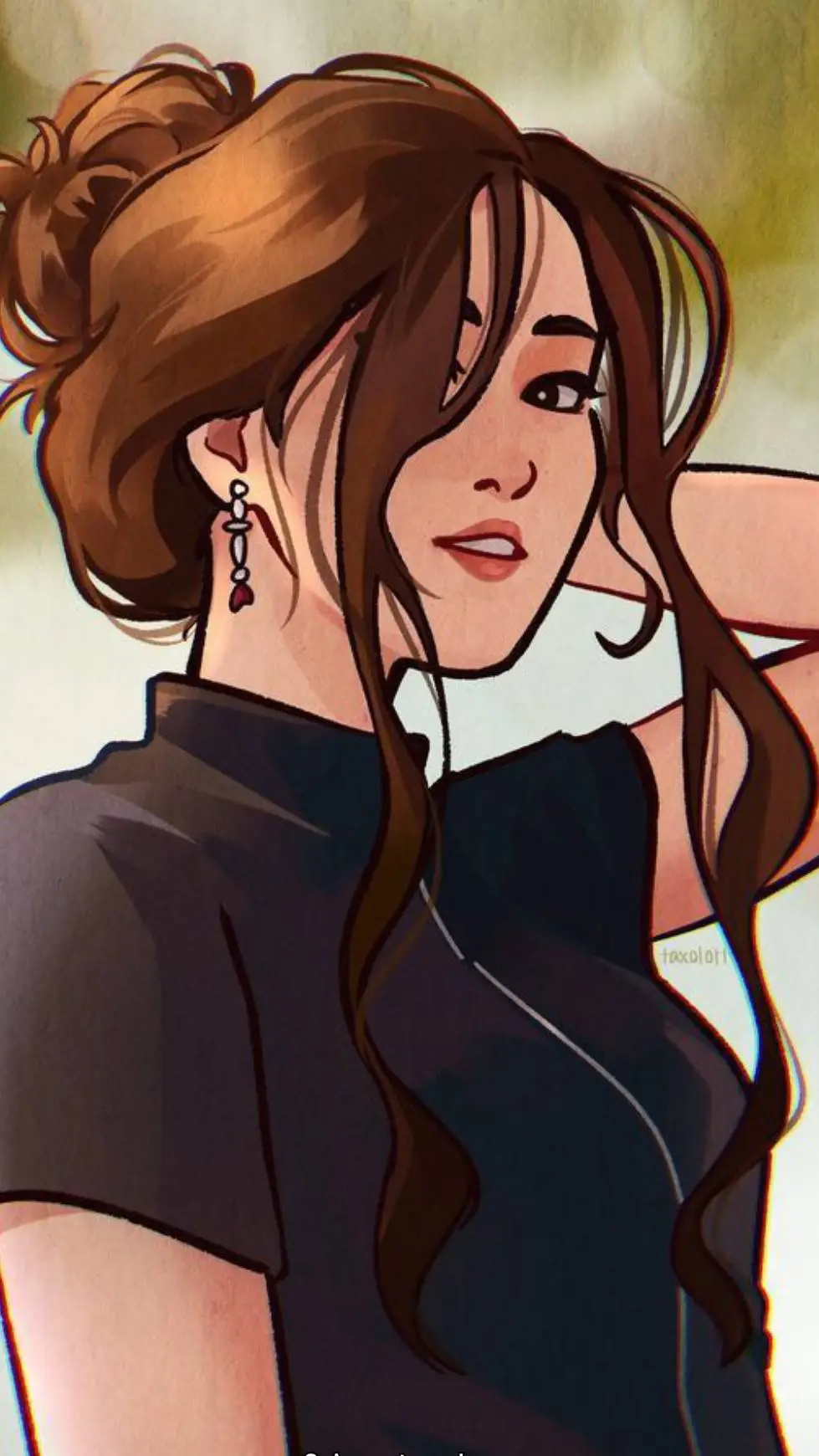 ai character: Sam(Samantha) Lee  background