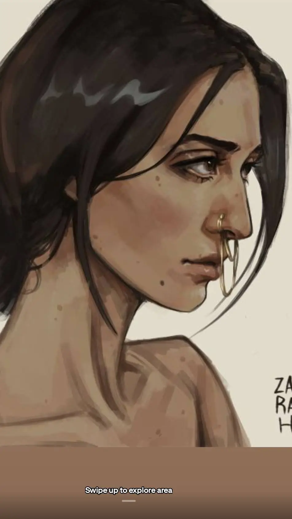 ai character: Janelle Nasal background