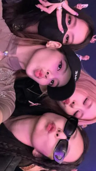 ai character: Blackpink background