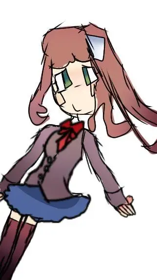 ai character: DDLC <3 background