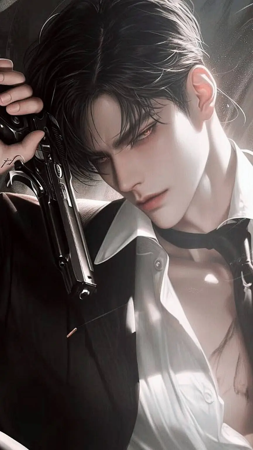 ai character: Alexander  background
