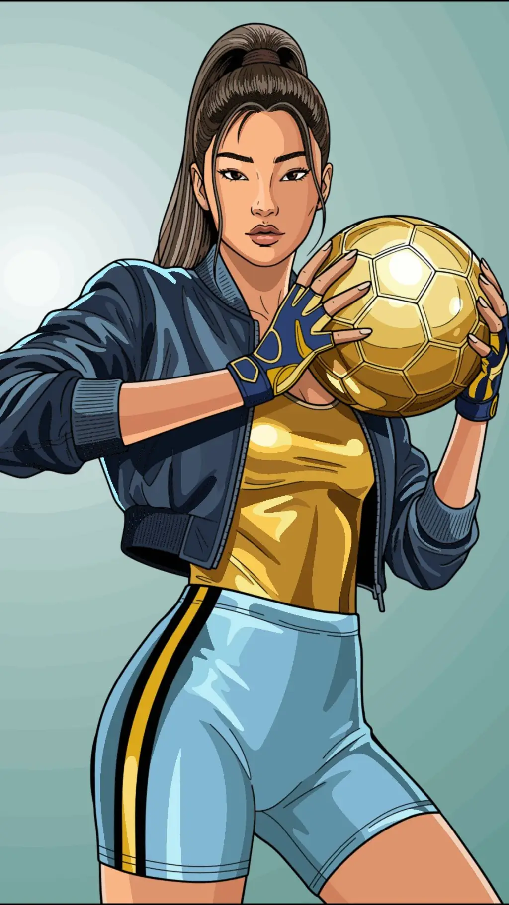 ai character: Alexandra background