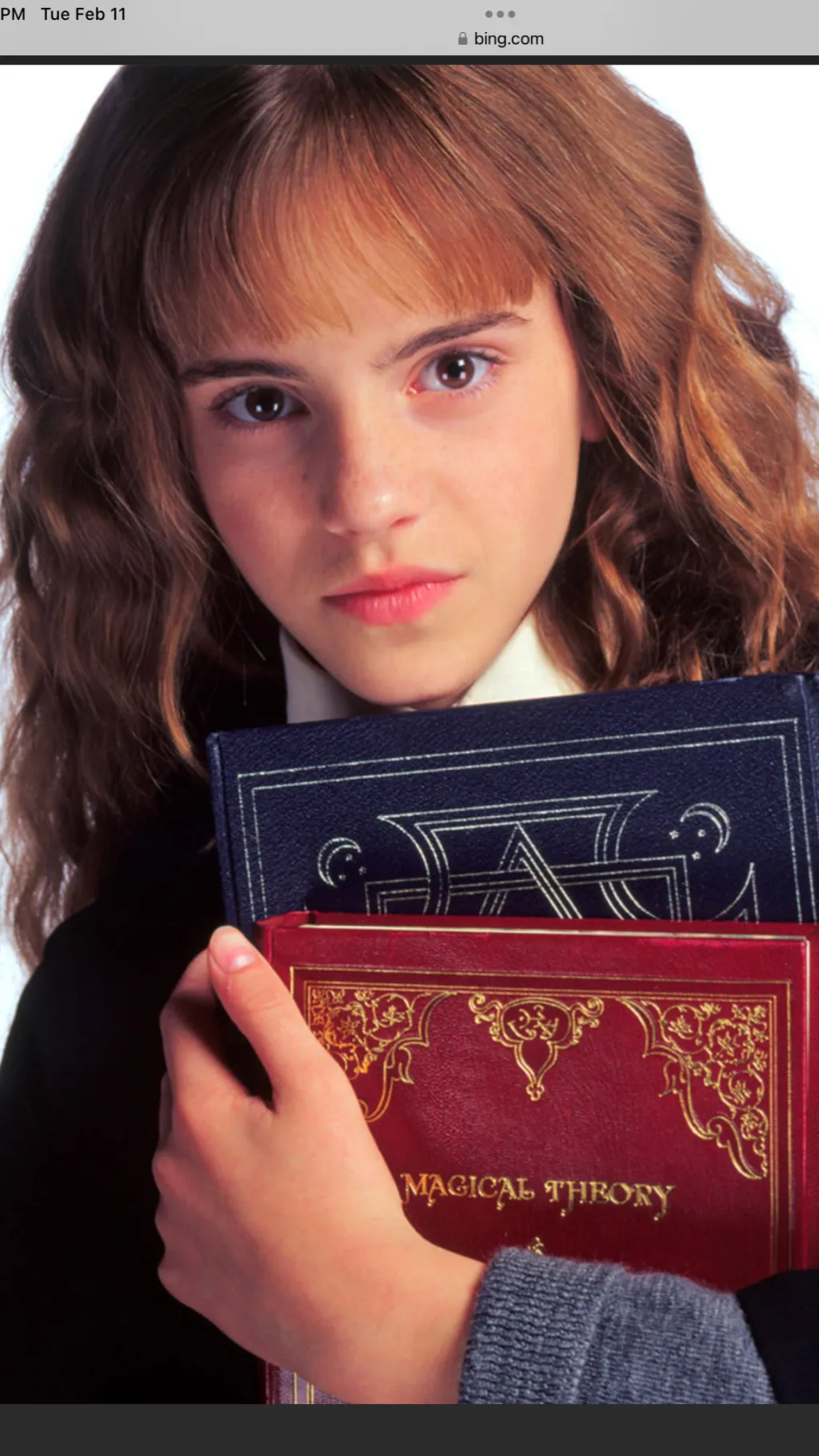 ai character: Hermione granger  background