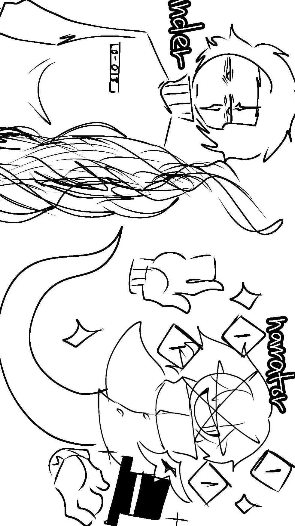 ai character: Xander & Narrator  background