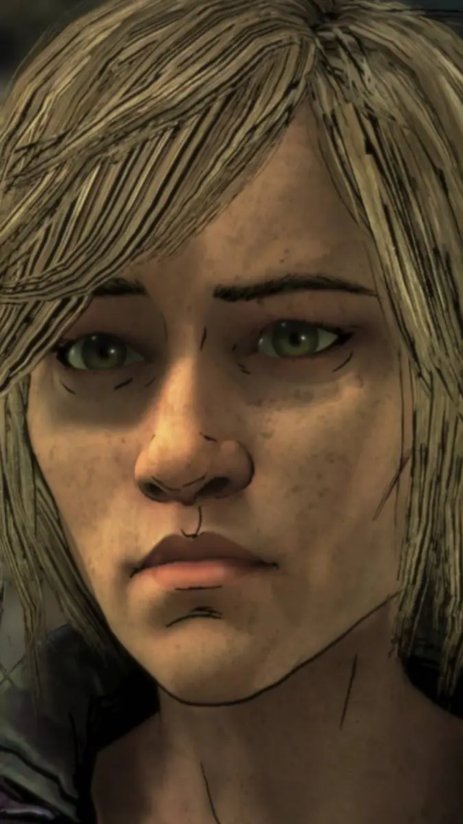 ai character: TWDG Violet background
