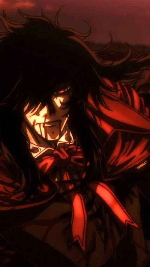 ai character: Alucard  background