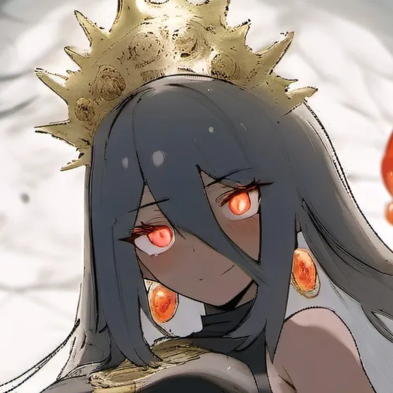 chat with ai character: Magma slime queen