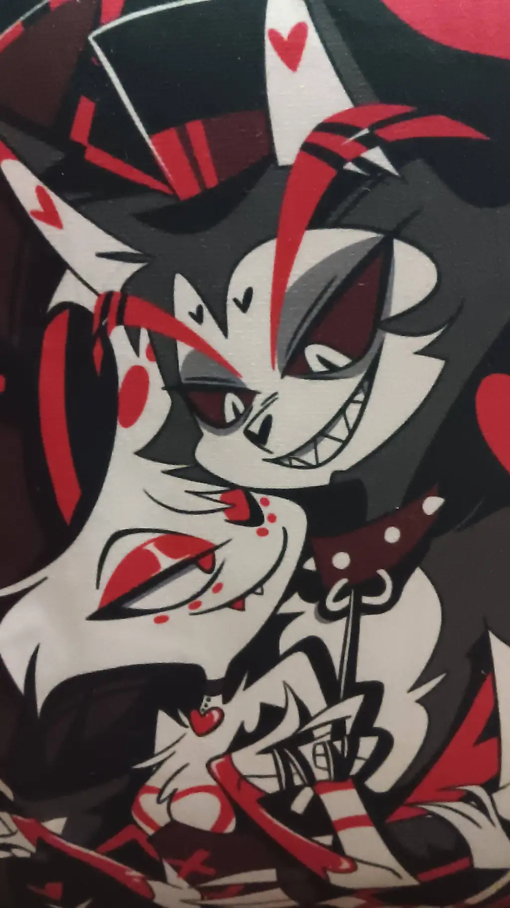 ai character:  angel dust background