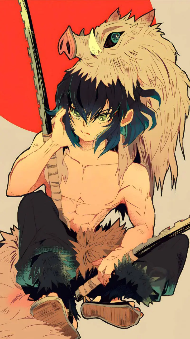 ai character: inosuke background