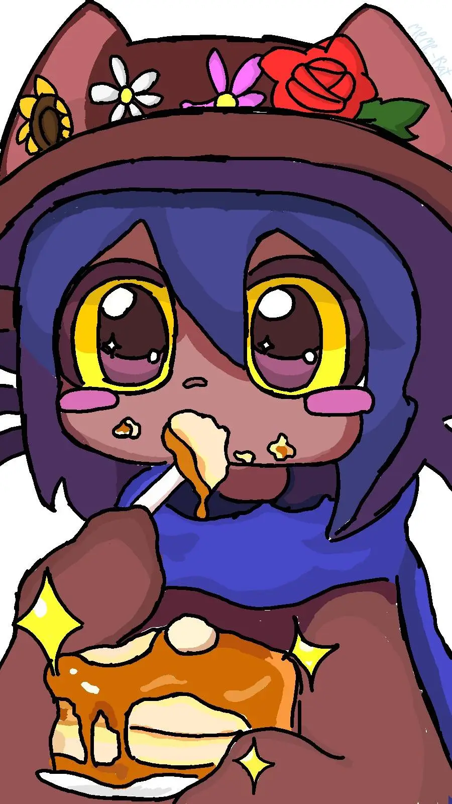 ai character: Niko :D background