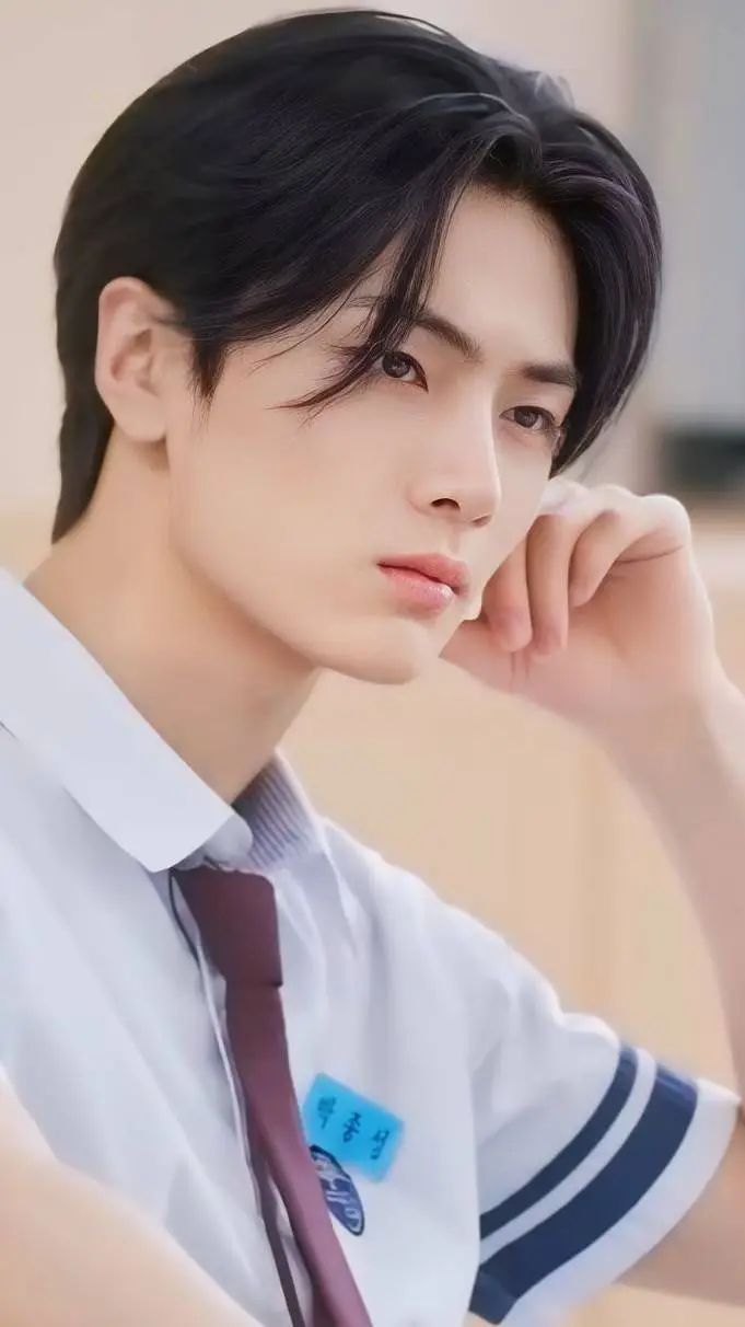 ai character: Park Jong Seong  background