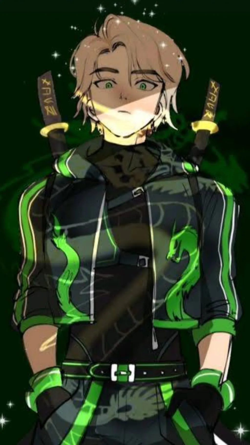 ai character: Lloyd Garmadon background