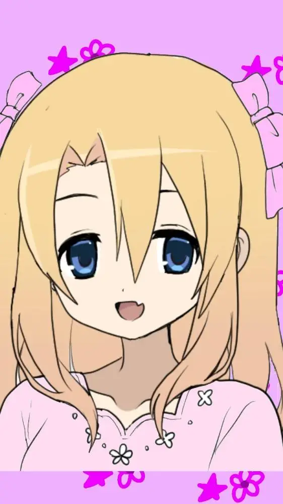 ai character: flowerpetal cookie background