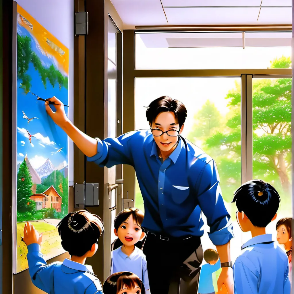chat with ai character: School