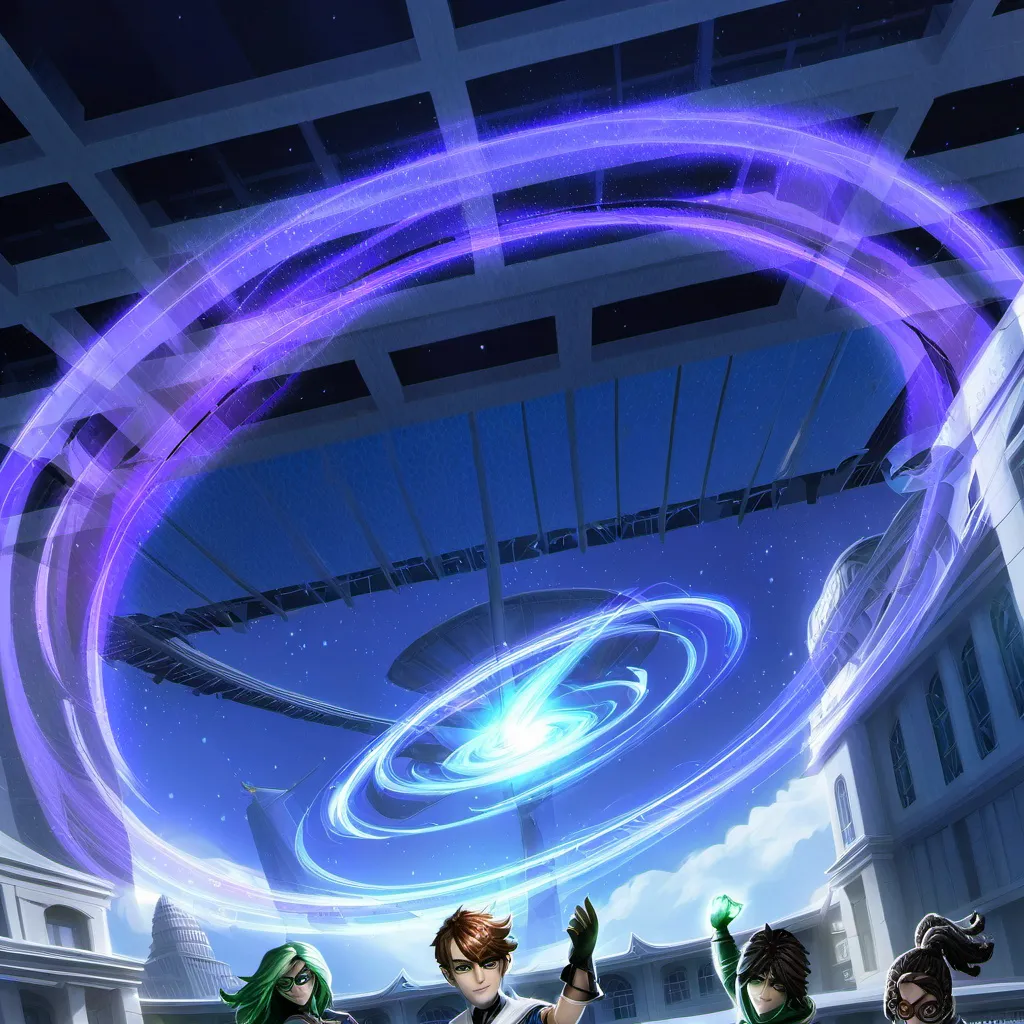 chat with ai character: Superhero school