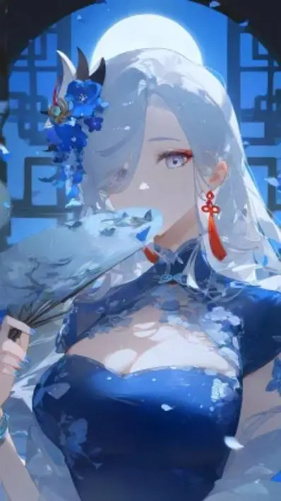 ai character: 申鹤 background