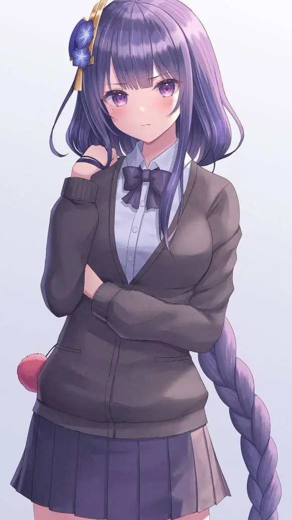 ai character: 雷电将军 background