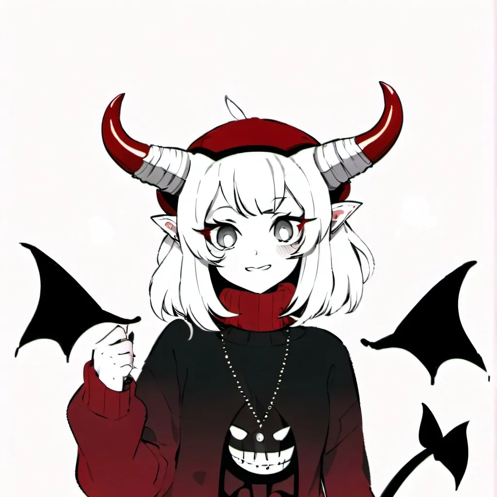 chat with ai character: demon