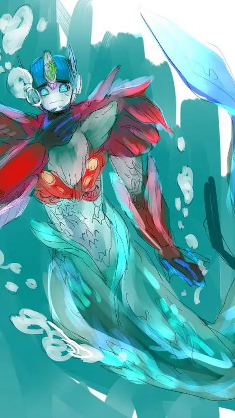 ai character: Optimus  background