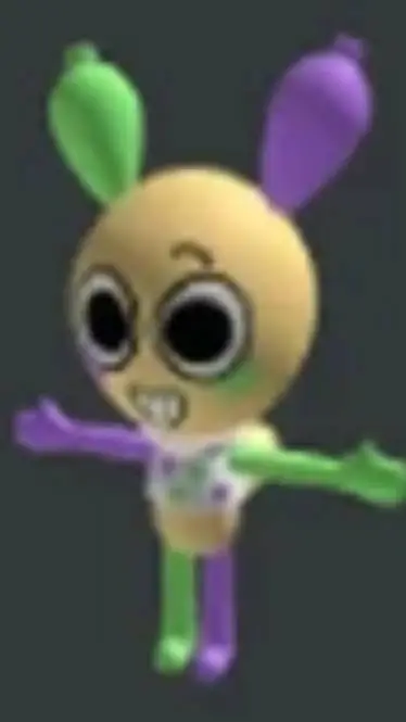 ai character: Dandys world background