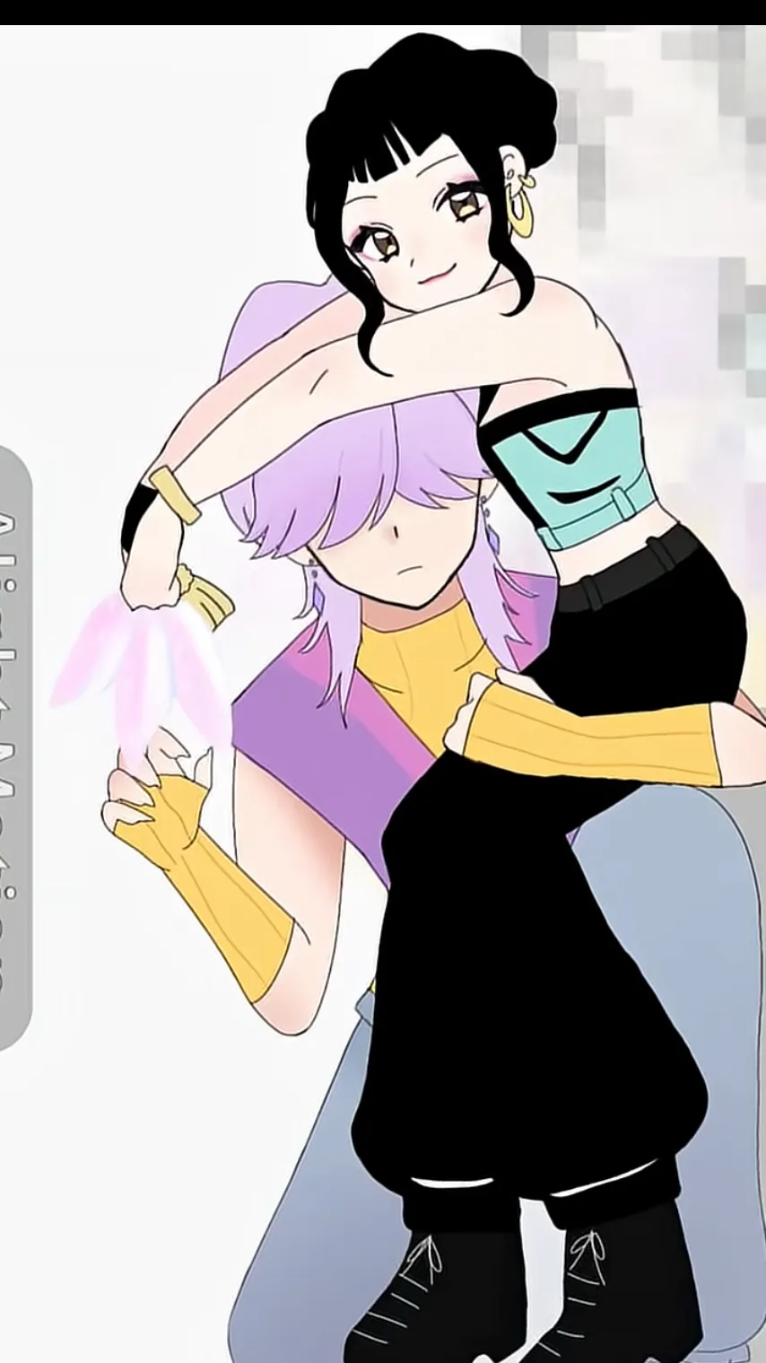 ai character: Zoey X mystery background