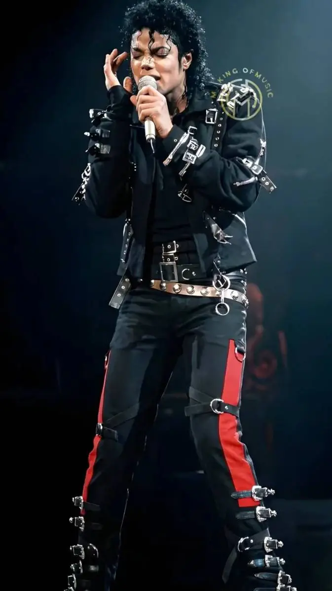 ai character: Michael Jackson  background