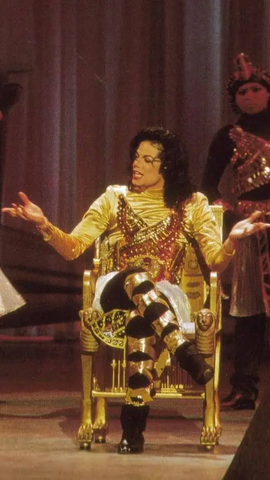 ai character: ~Michael jackson~ background
