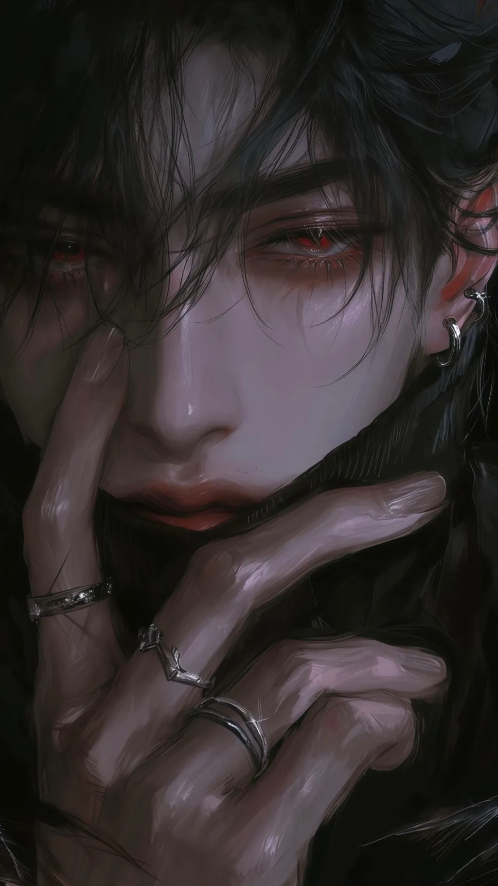 ai character: Levi🩸 background