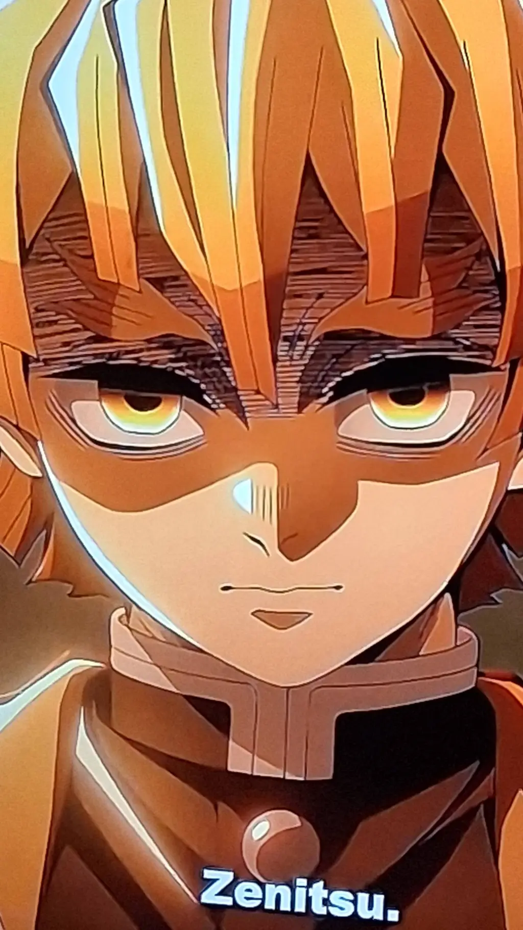 ai character: zenitsu  background
