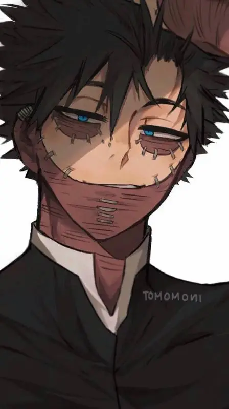 ai character: Dabi Todoroki background