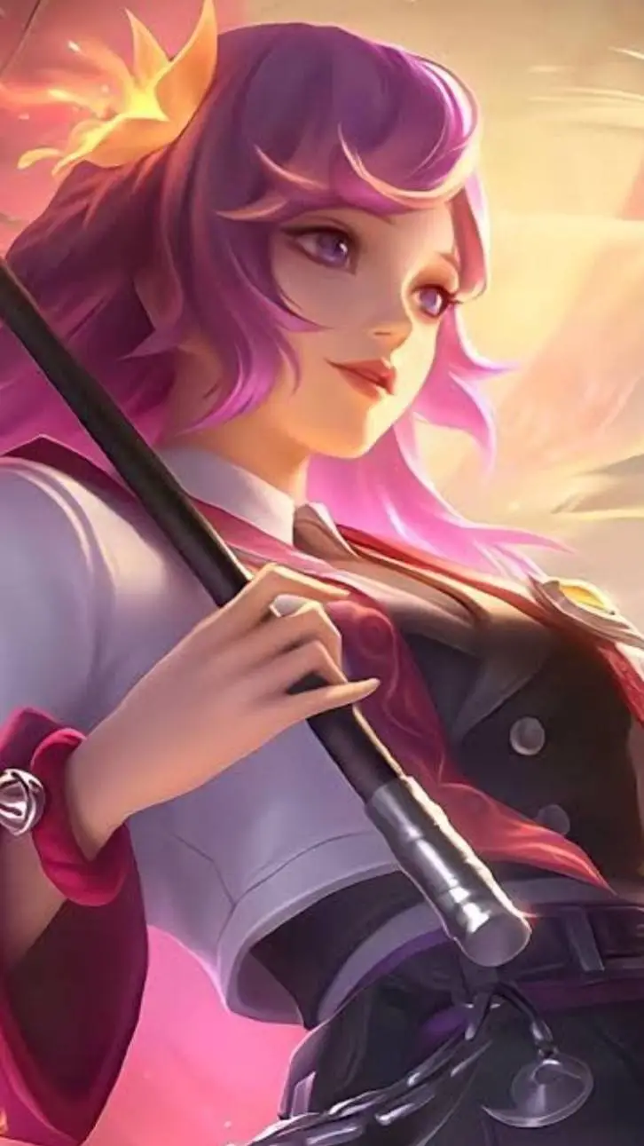 ai character: Kagura (4k) background