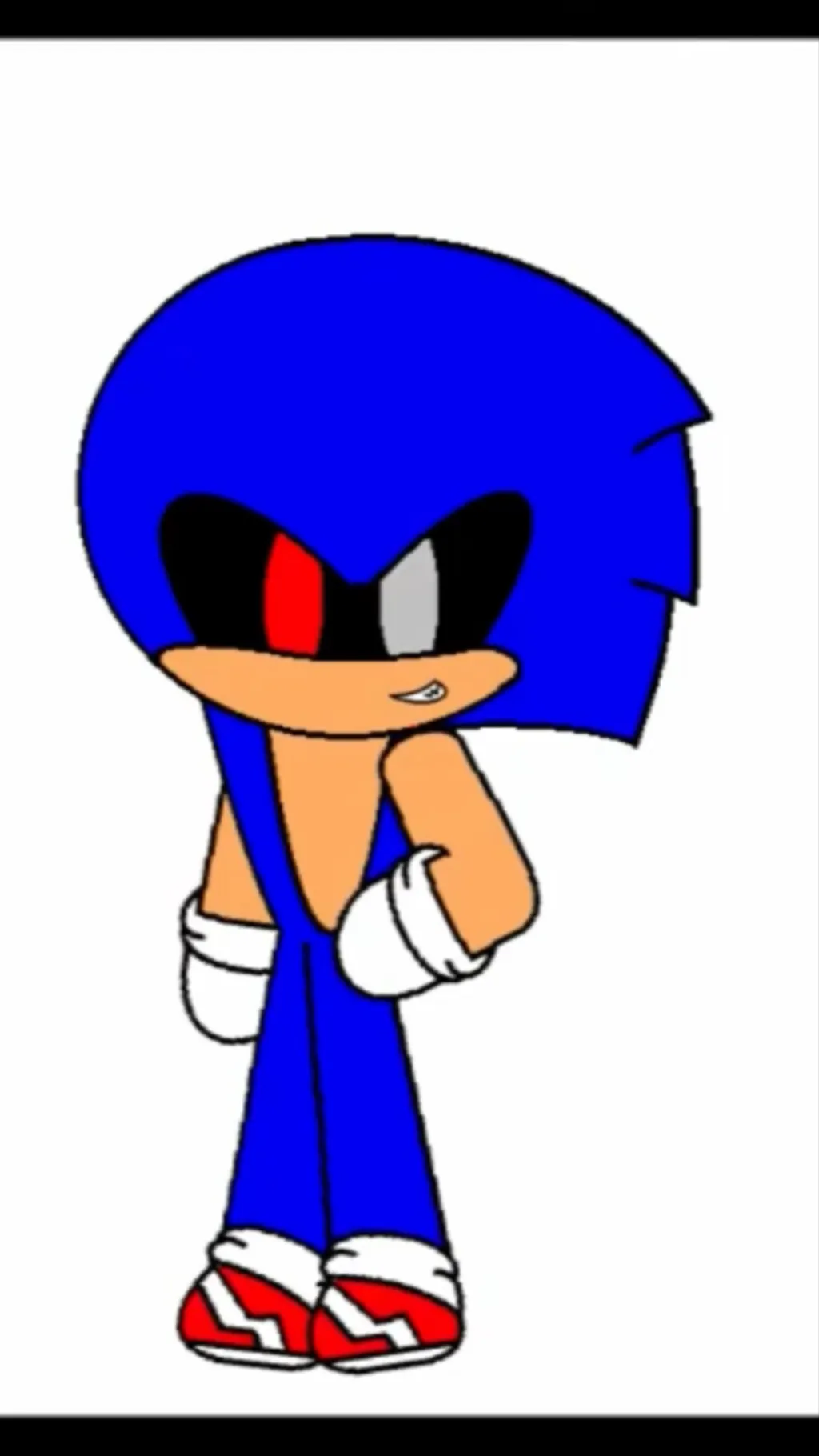 ai character: Nightmare Sonic background