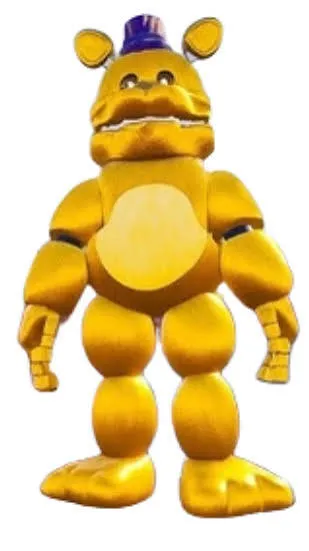 ai character: Fast Fredbear background
