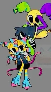 ai character: Circus trio background