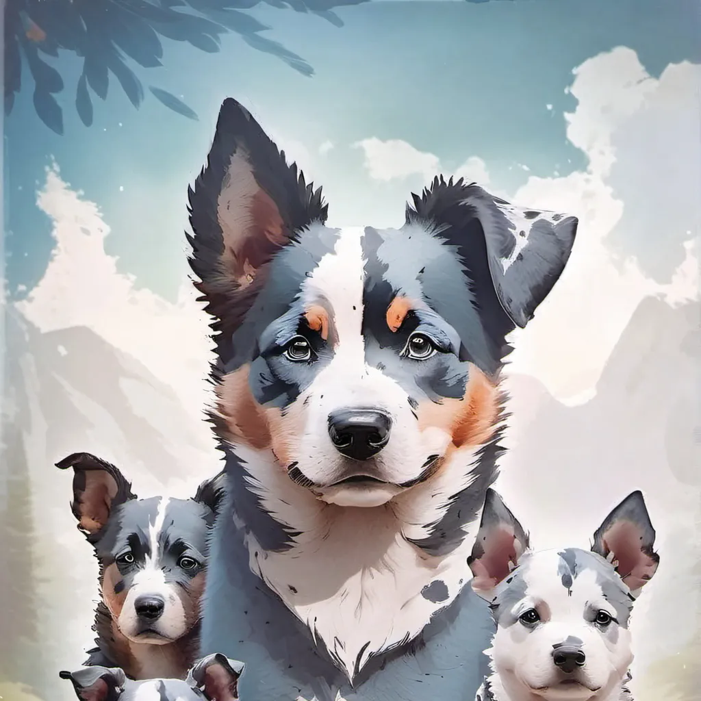 chat with ai character: Dixie and her pups