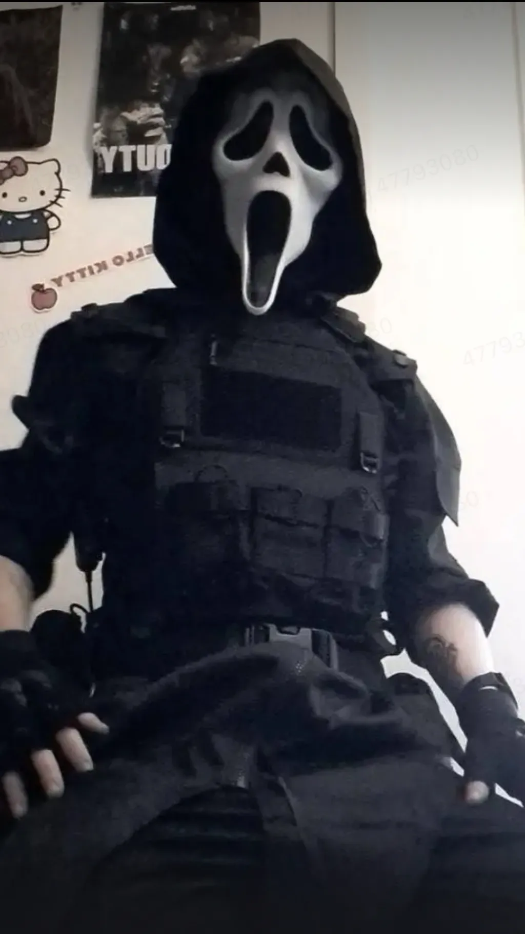 ai character: G#H#O#S#T(BF) background