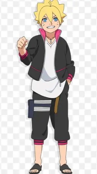 ai character: boruto  background