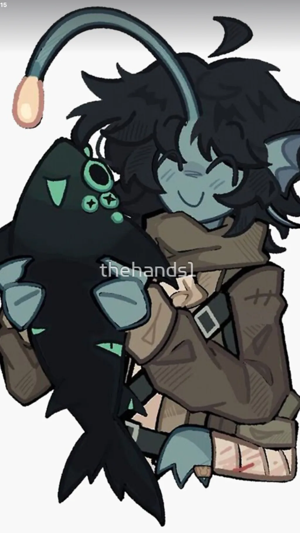 ai character: Sebastian :3 background