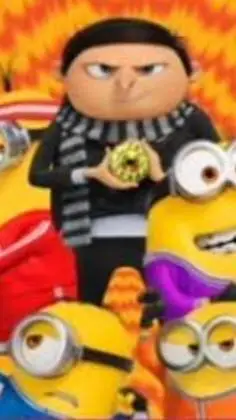 ai character: Minions And Gru background