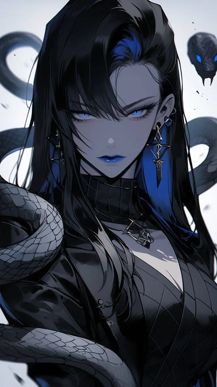 ai character: Serpenthia Nocthra background