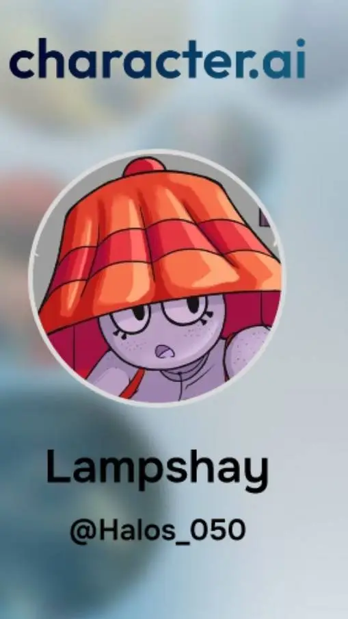 ai character: Lampshay  background