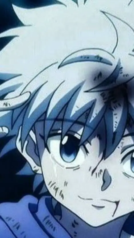 ai character: HxH Christmas background