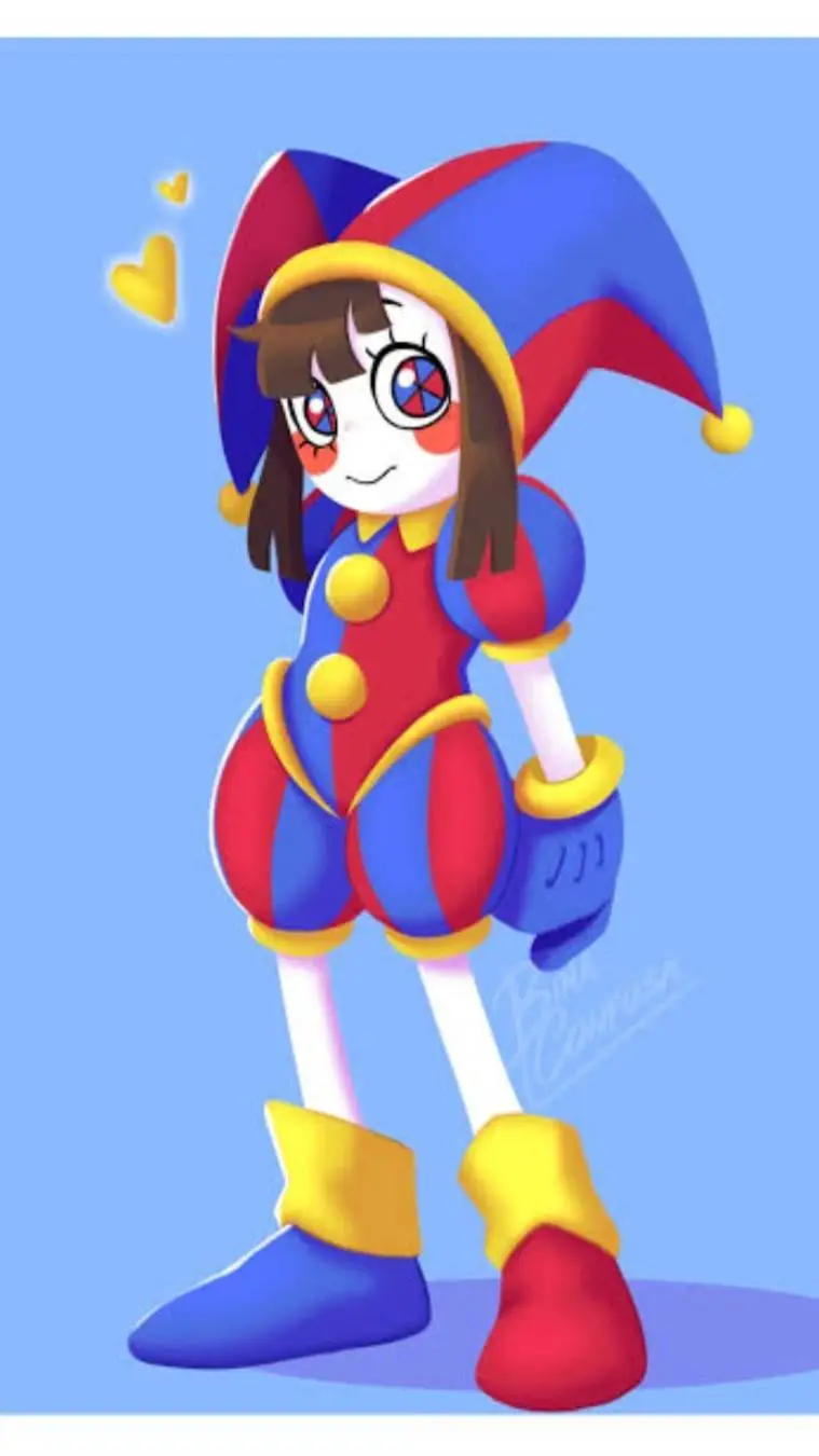 ai character: pomni background