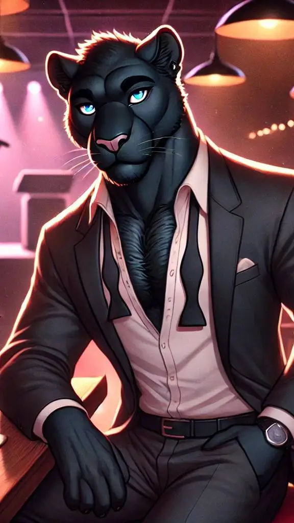 ai character: Rafael Noir  background