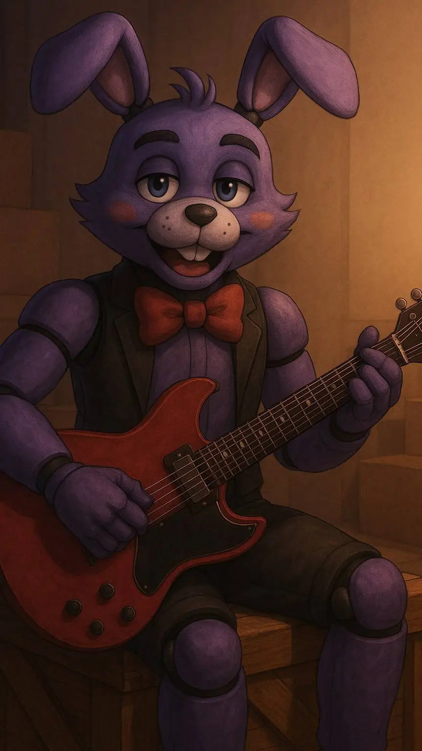 ai character: Bonnie the Bunny background