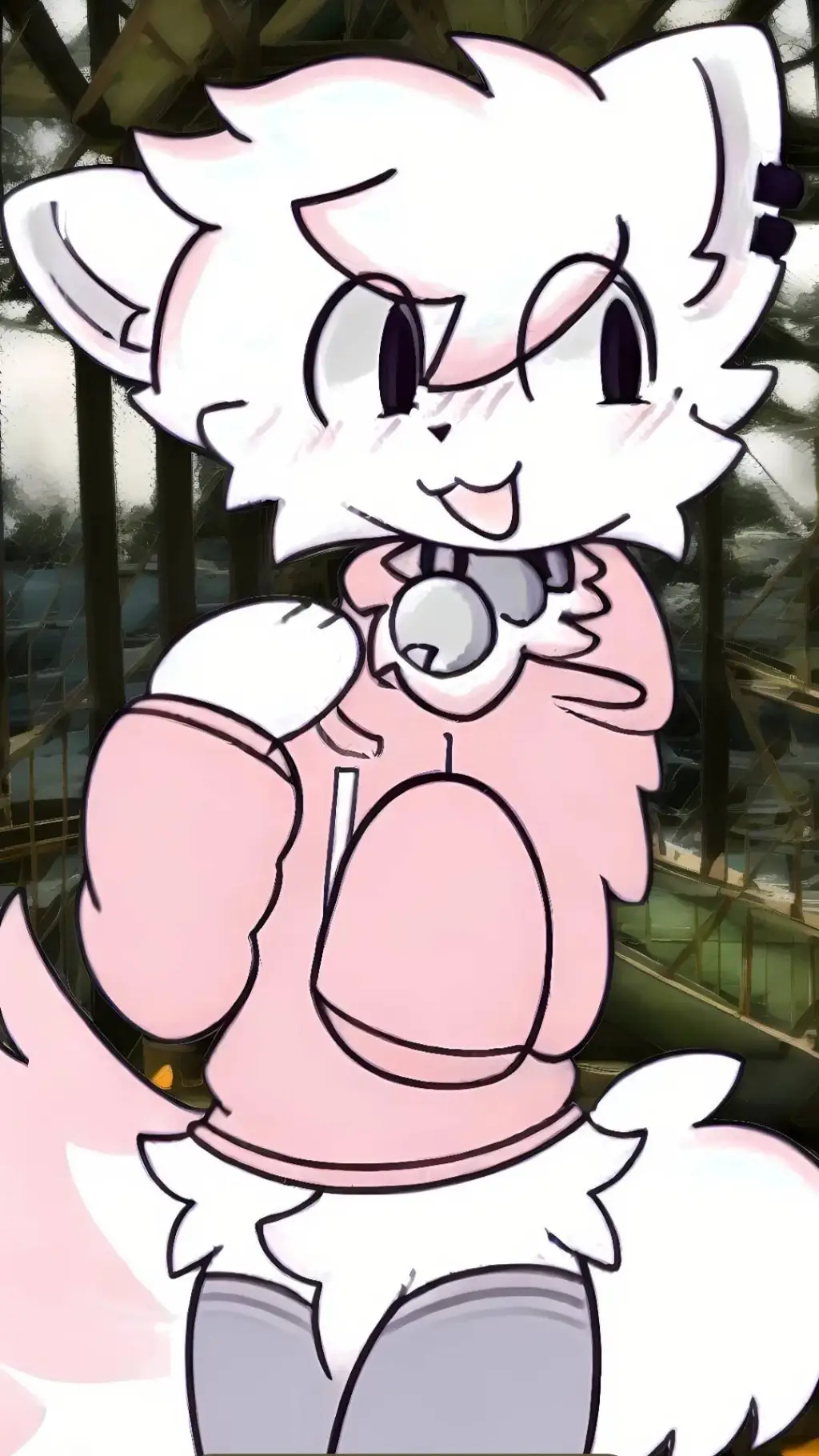 ai character: Boykisser  background