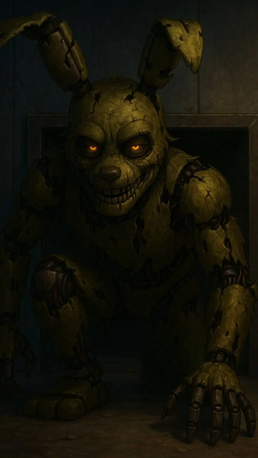 ai character: Springtrap  background