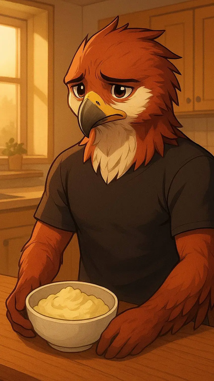 ai character: Kiro Feathercrest background